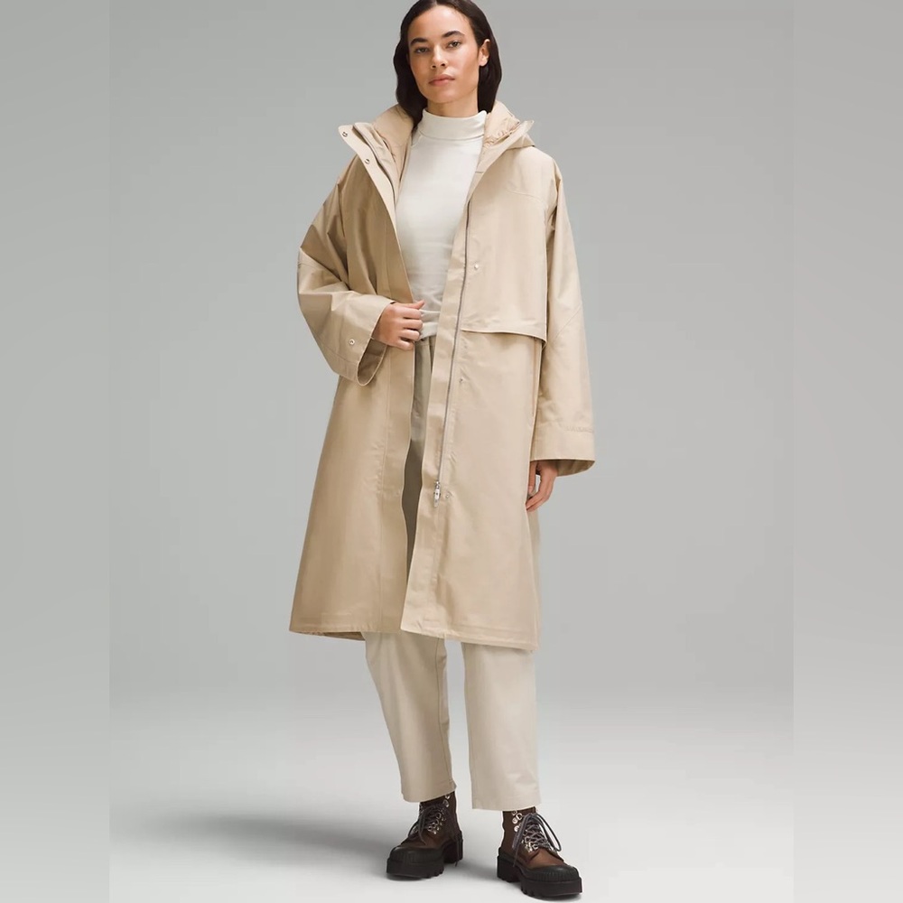 NWT lululemon 3-in-1 Insulated Rain Coat  TRNH size 10